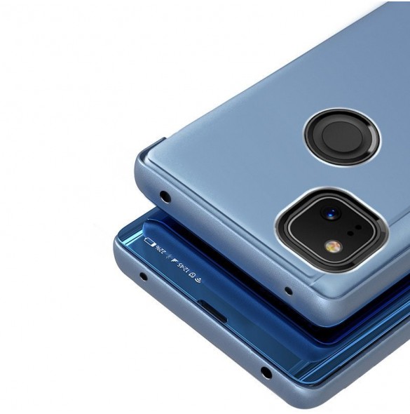 JollyFX Clear View Case cover för Google Pixel 4A -Svart