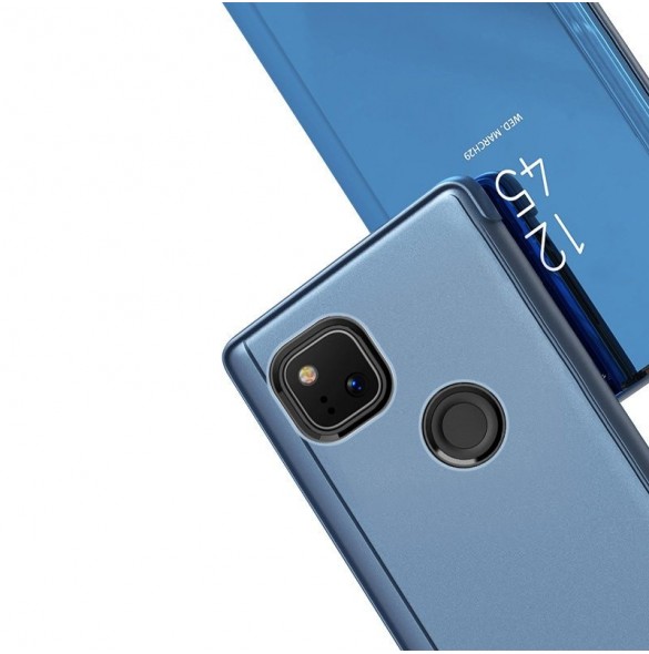 JollyFX Clear View Case cover för Google Pixel 4A -Svart