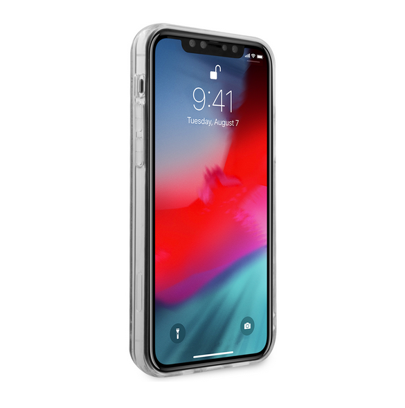 Silver och mycket snyggt skal till iPhone 12/12 Pro.
