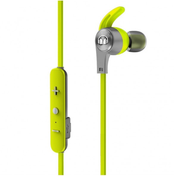 Monster iSport Achieve In-Ear Bluetooth Wireless Headphones - Grön