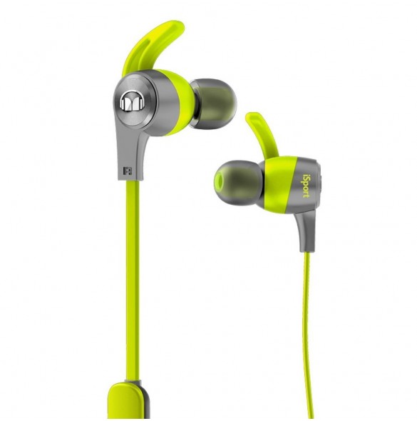 Monster iSport Achieve In-Ear Bluetooth Wireless Headphones - Grön