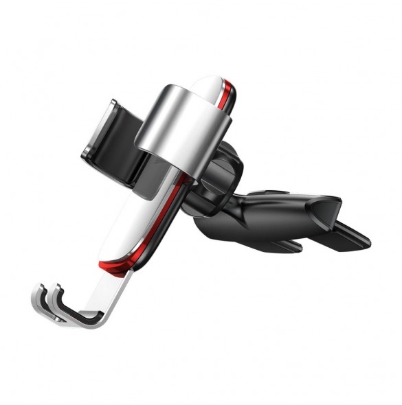 Baseus Metal Age Gravity Car Mount (CD-version) - Vit