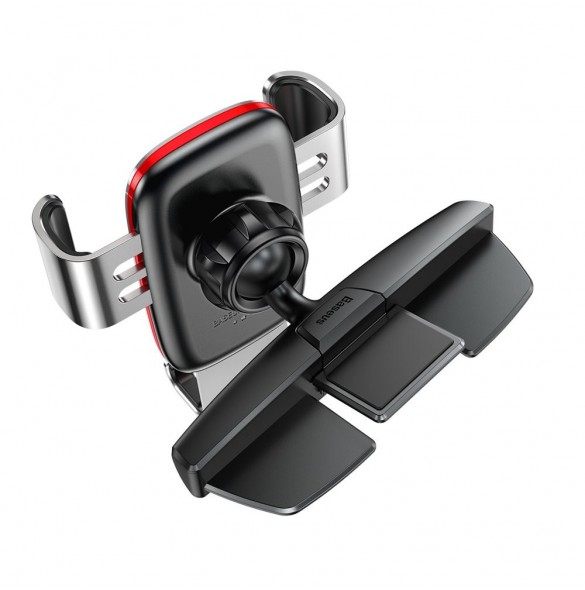 Baseus Metal Age Gravity Car Mount (CD-version) - Vit