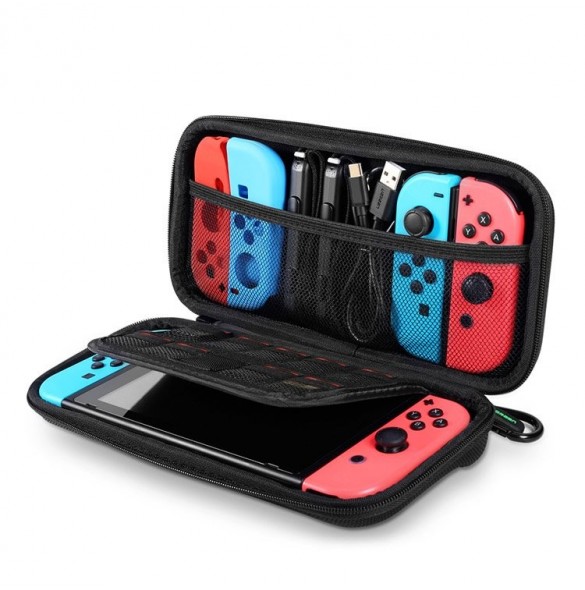 De erbjuder utmärkt skydd för din Nintendo Switch även från skrivbordet.