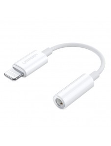 UGREEN blixt till 3,5 mm adapter för hörlursuttag certifierad av Apple MFi (PPID: 219693-0144).