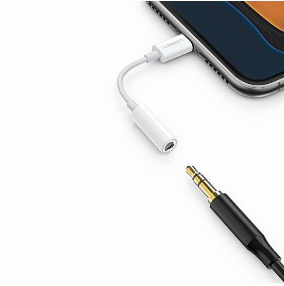 Denna iPhone-hörlursadapter stöder också Apple-förlustfritt ljud, samplingshastighet upp till 48 kHz.