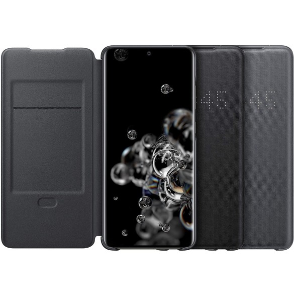 Samsung LED View Cover med LED-display för Samsung Galaxy S20 Ultra - Grå (EF-NG988PJEGEU)