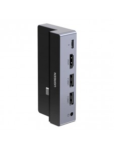 USB C-porten av typ c-hubadapter drivs med 100W snabb laddningshastighet.