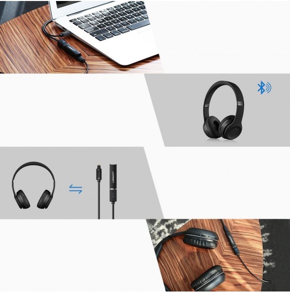 Bluetooth 4.2-version med minimerad latens och ingen synkroniseringsfördröjning gör att du kan njuta av HiFi-ljudkvalitet.