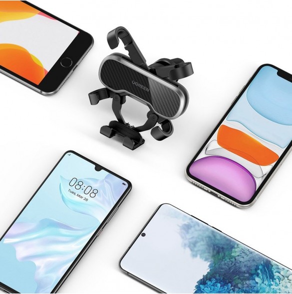 halkfria sidoarmar av gummi skyddar din smartphone från repor och halk.