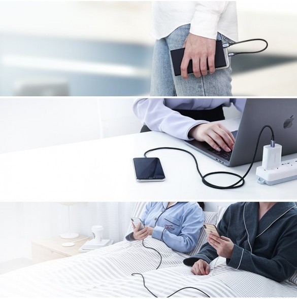 Anslutningstyp USB typ C (hane), blixt (hane)