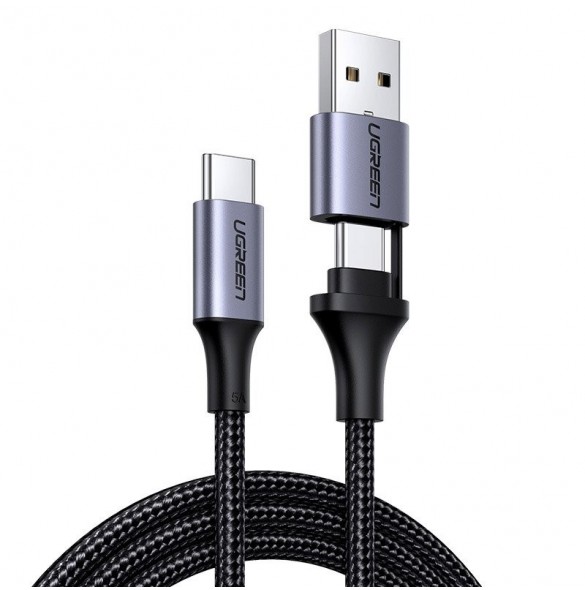 För datasynkronisering stöder denna USB c till USB a 2.0-kabel Max 480 Mbps.