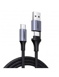 För datasynkronisering stöder denna USB c till USB a 2.0-kabel Max 480 Mbps.