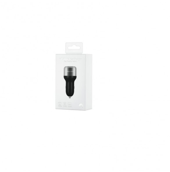 Huawei Car QuickCharger, 2USB-A m. USB-C-kabel, 3,5A, svart