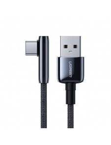 90 graders rätvinklig USB C till USB A-laddare