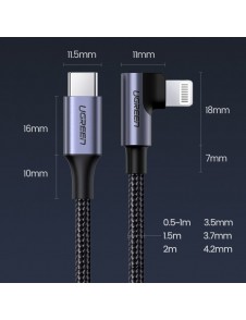 Använd C to Lightning-kabeln med din USB-C Power Delivery Charger för att ladda din iOS-enhet.