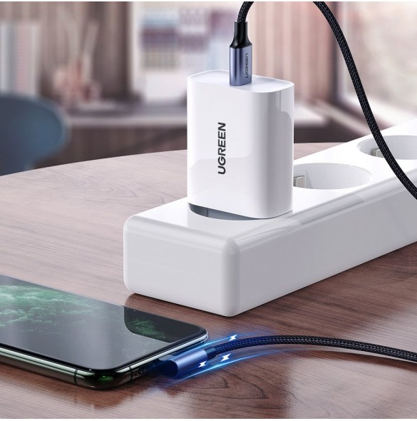 Flätad kabel av nylon