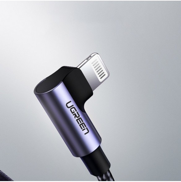 Flätad kabel av nylon förhindrar oväntade repor och skador.