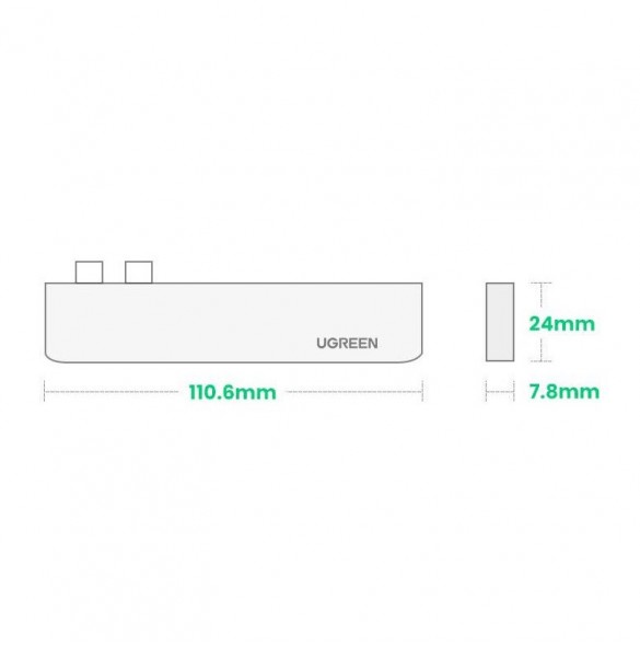 Denna MacBook Pro-hubb är ENDAST utformad för MacBook Pro 2019/2018/2017/2016, MacBook Air 2019/2018.