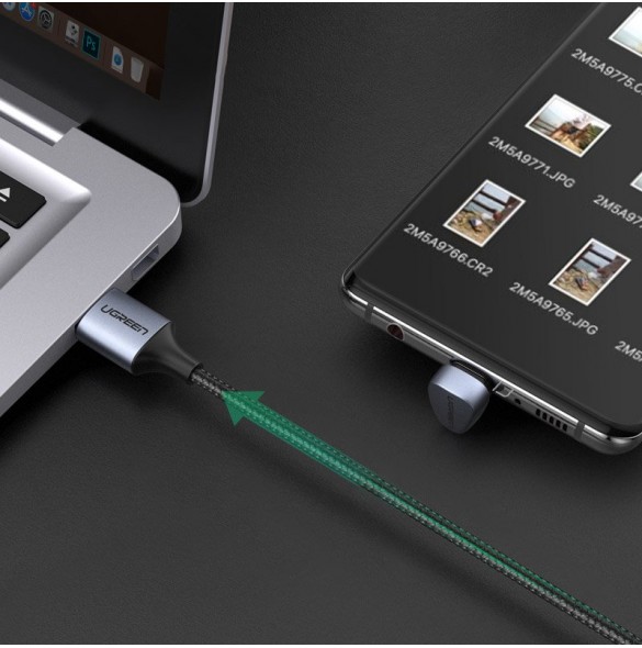 Förstärkt anslutningskonstruktion gör att USB C-ledningen ger längre servicetid, ett ekonomiskt val för dig.