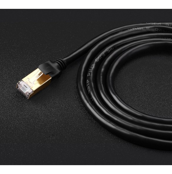 Guldpläterade RJ45-kontakter för optimerad signalkvalitet
