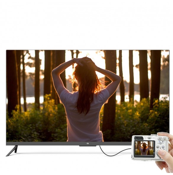 Högkvalitativ mini-HDMI till HDMI-kabel ger både högupplöst video och okomprimerat digitalt flerkanalsljud.
