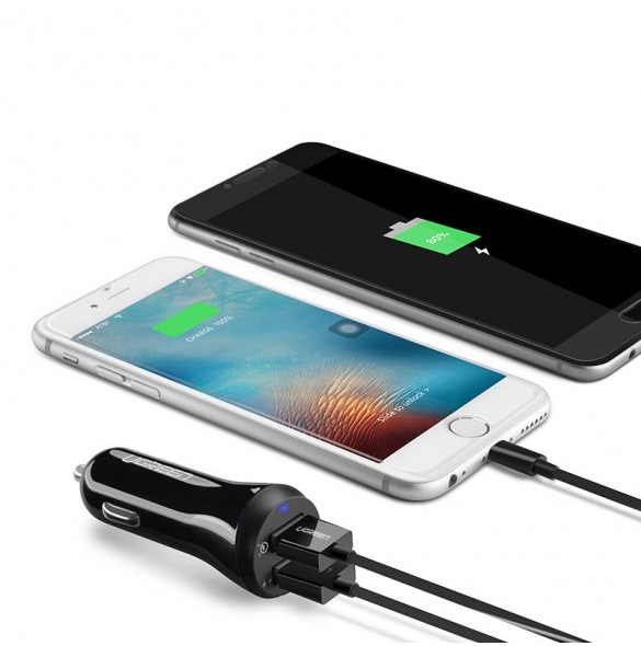 USB A-utgång: 5V --- 2,4A;