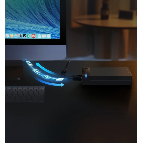 5 Gbps USB 3.0 med UASP, snabbare och effektivare