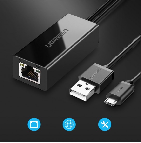 RJ 45 Ethernet-port: 10/100 Mbps