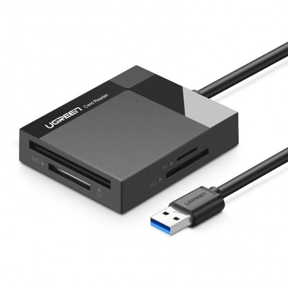 Uppfyller USB 3.0-standarden och stödjer hastigheter upp till 5 Gbps.