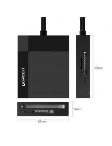 USB 3.0-kabellängd: 0,5 m / 1,5 fot.