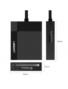 USB 3.0-kabellängd: 0,5 m / 1,5 fot.