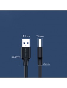 Ingen drivrutin behövs för USB 3.0 a till en kabel.
