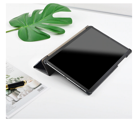 Svart och mycket snyggt fodral iPad 9.7 2018.