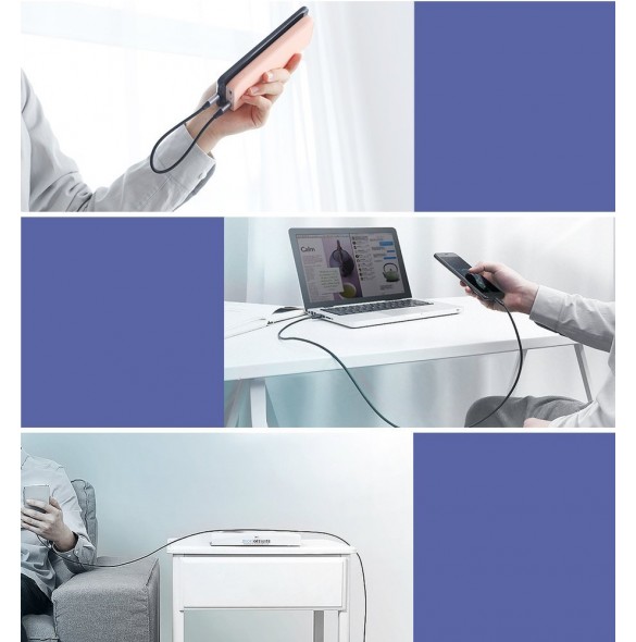 Ugreen USB - mikro-USB-kabel 2m - Grå (60148)