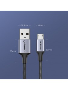 Laddar upp till 1,5 gånger snabbare än en vanlig USB-kabel