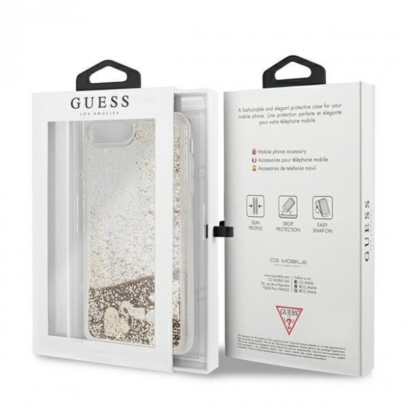 Guess GUOHCI8LGLHFLGO hardcase till iPhone 7 Plus / 8 Plus - Gold