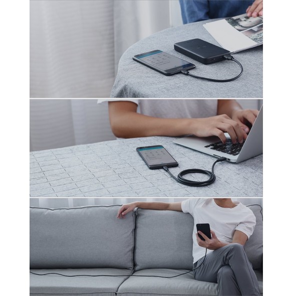 USB till Micro USB-kabel används för att ansluta laddning, dataöverföring mellan mobiltelefoner till datorer, bärbara datorer.