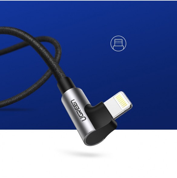 UGREEN Apple Lightning laddningskabel uppgraderas samtidigt med iOS-systemet, bygga för att hålla.