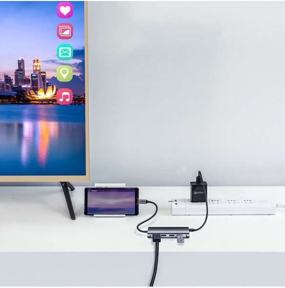 För 4K-upplösning, håll längden på HDMI-kabeln inom 5M.