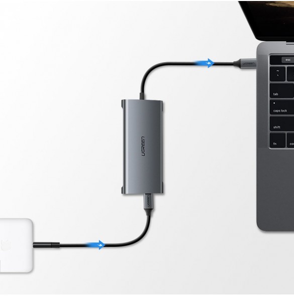 1000 Mbps Ethernet-port säkerställer definitivt ett mer stabilt och snabbare trådbundet nätverk än WiFi.