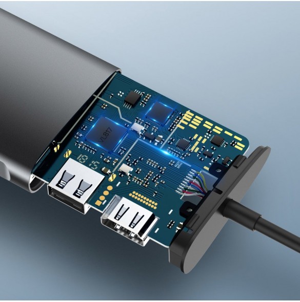 1 x 9-i-1 USB C-hubb