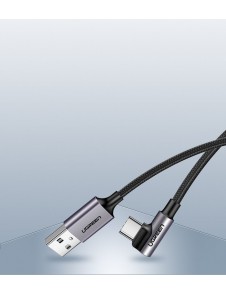 Rektangulär USB C: UGREEN USB-C-kabel med innovativ 90 graders L-design.