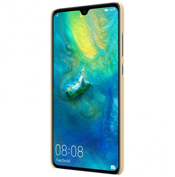 Guld och väldigt snyggt skydd för Huawei Mate 20.