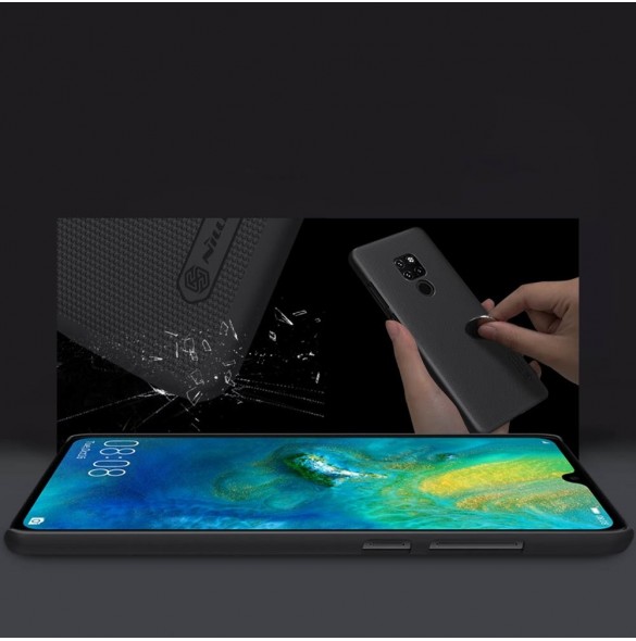 Svart och väldigt snyggt skydd för Huawei Mate 20.