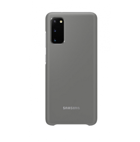 Grå och mycket snyggt skal Samsung Galaxy S20.