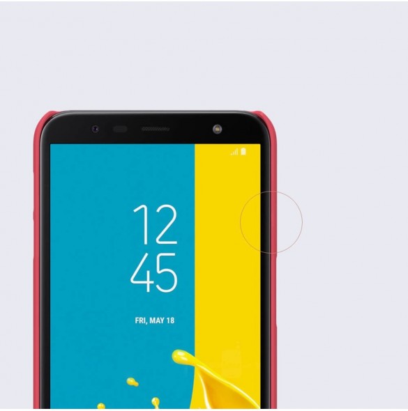 Rött och väldigt snyggt skydd till Samsung Galaxy J6 Plus 2018 J610.