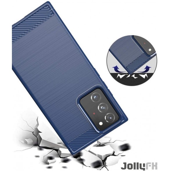 Din telefon skyddas av detta skydd från JollyFX.