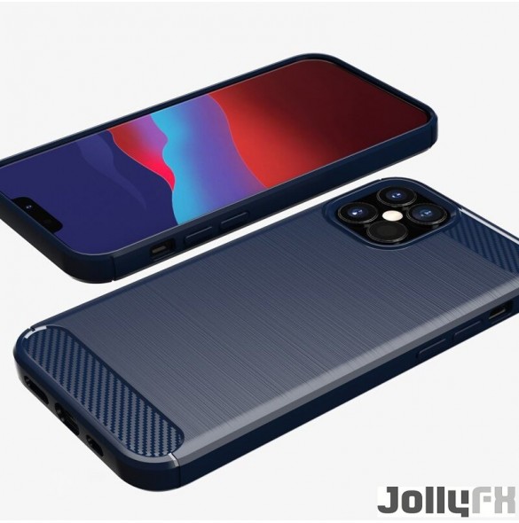 Svart och mycket snyggt fodral iPhone 12 Mini.