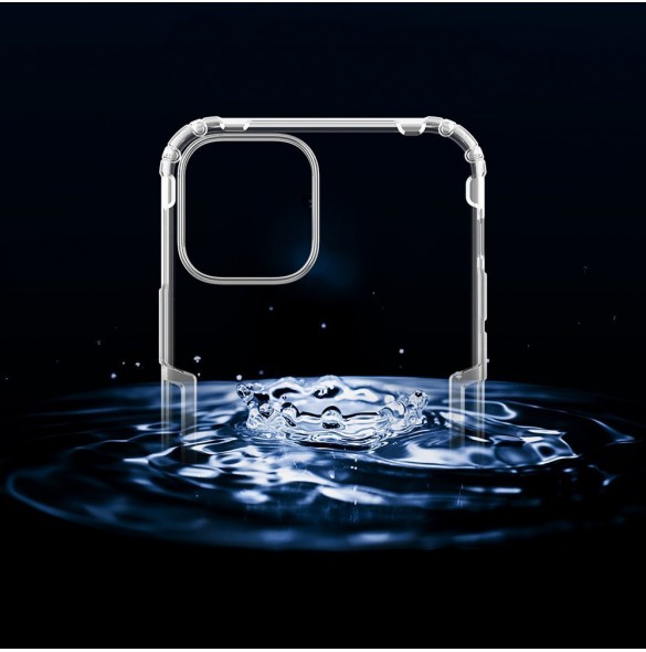 Genomskinligt och mycket snyggt fodral iPhone 12 Pro Max.